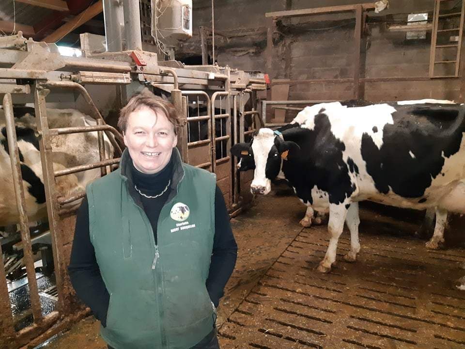 Charlotte Bécot présidente Geda Afda femme agricultrice 8 mars journée droits des femmes éleveuse lait © CB