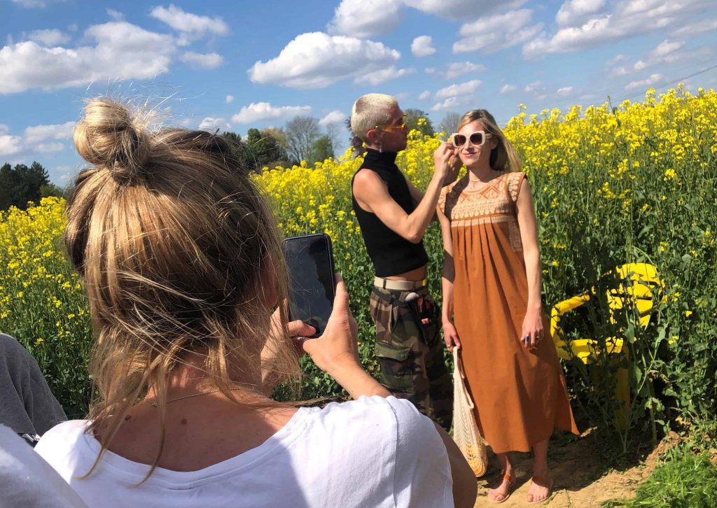 shooting photo colza