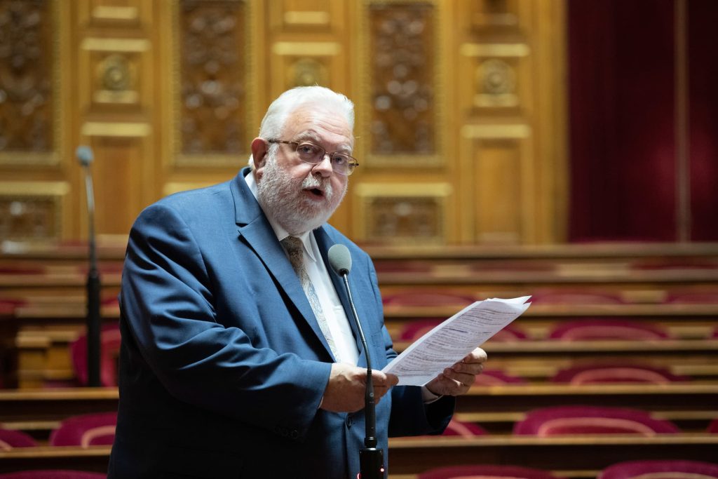 Jean-Pierre Decool, sénateur du Nord, janvier 2021. © Sénat