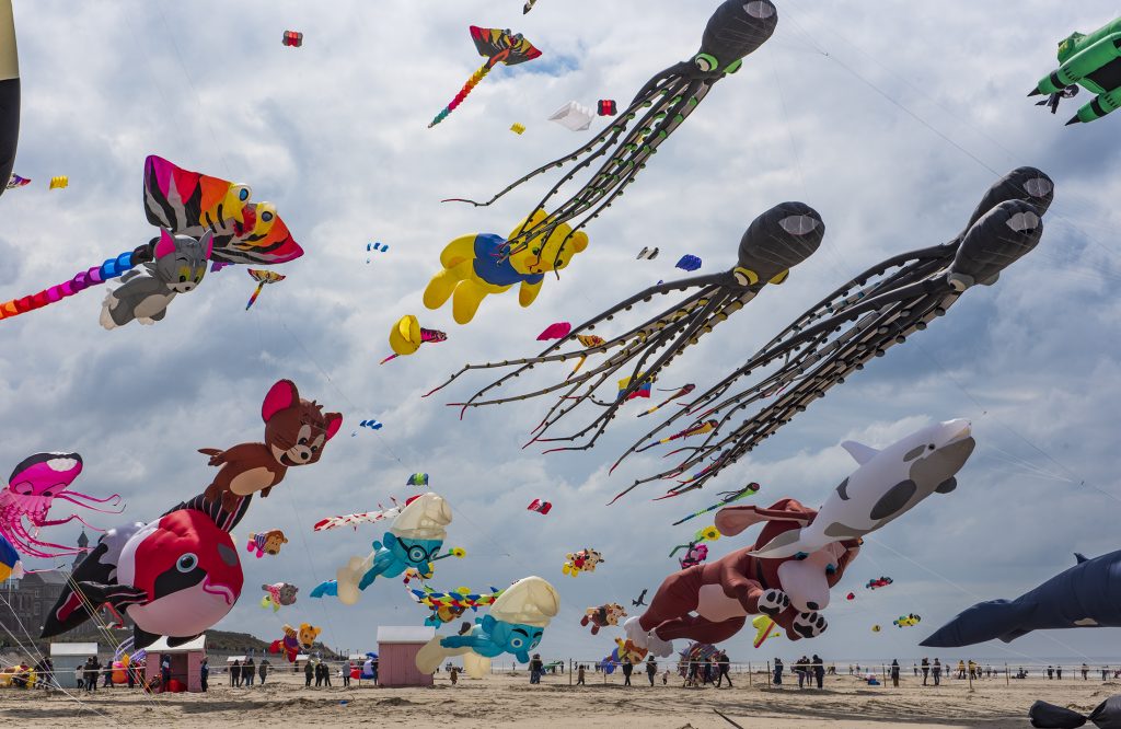 La 37e édition des rencontres internationales de cerfs-volants se déroule à Berck-sur-Mer à partir du 20 avril. Cette année, l'Asie est à l'honneur.