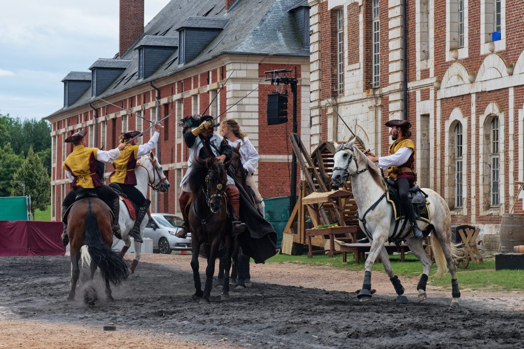 Le spectacle « Vauban, la Citadelle, Arras » a réuni près de 10 000 spectateurs en 2023. © Artois Culture Nature