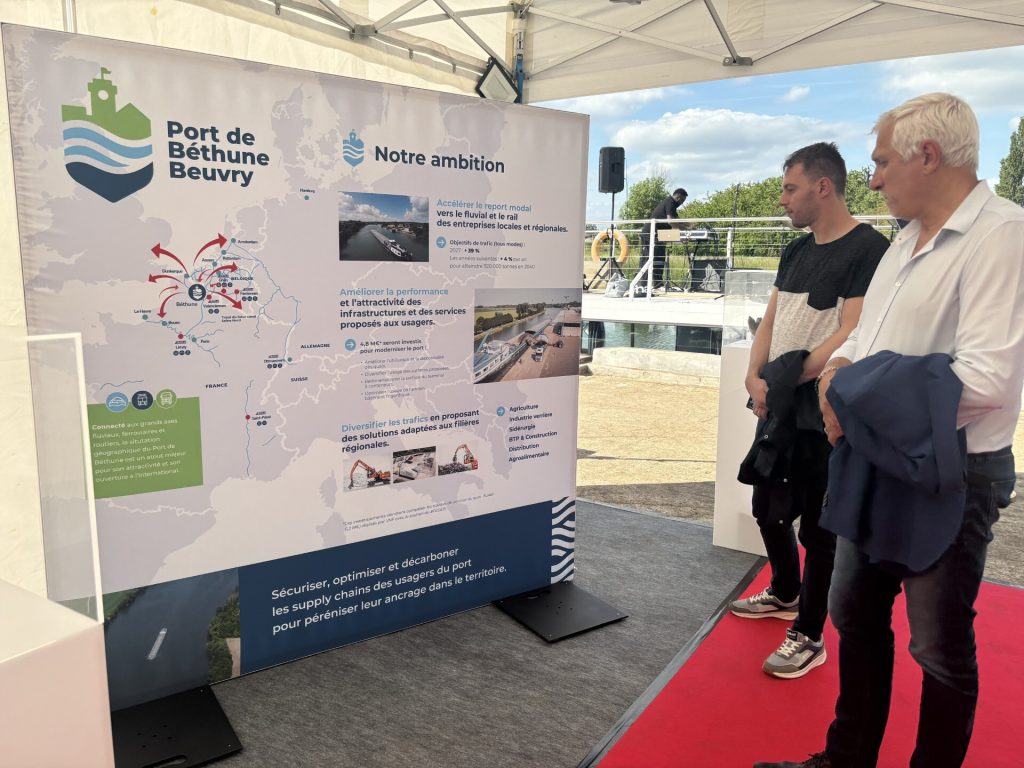Nouveau souffle pour le port de Béthune-Beuvry ©VP